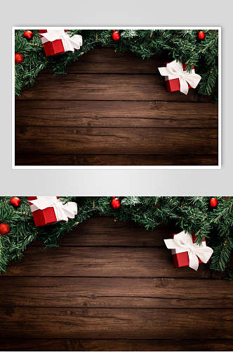时尚木板圣诞节图片