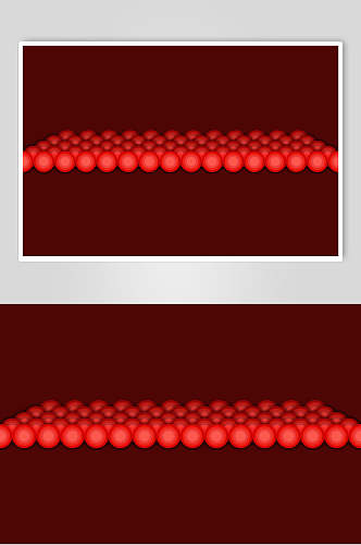 红色彩蛋中式设计图案素材