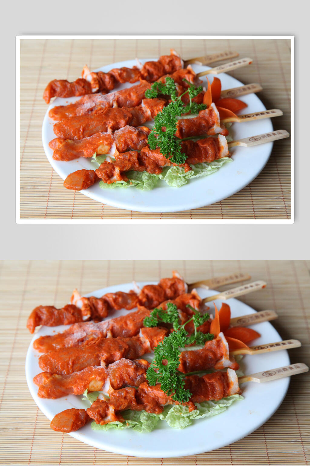 骨肉相连烧烤串串图片素材