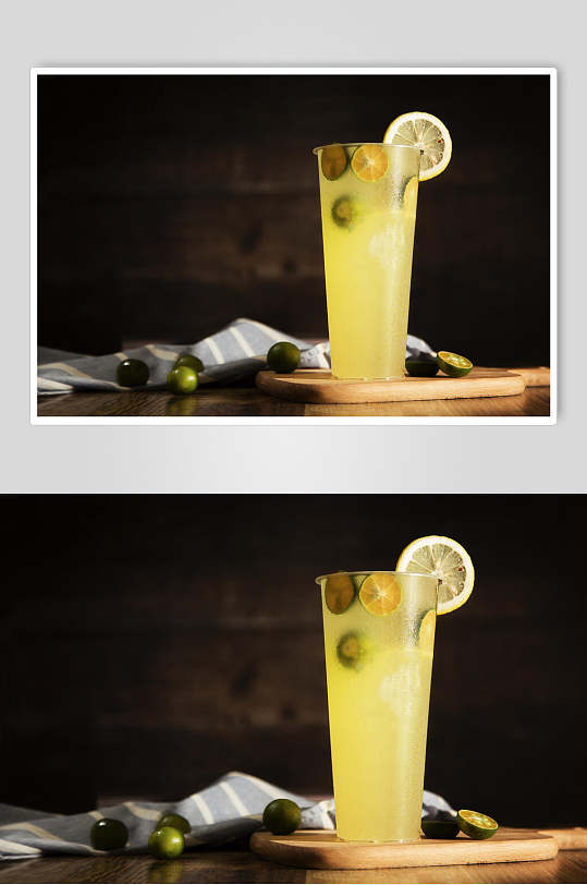金桔柠檬茶图片