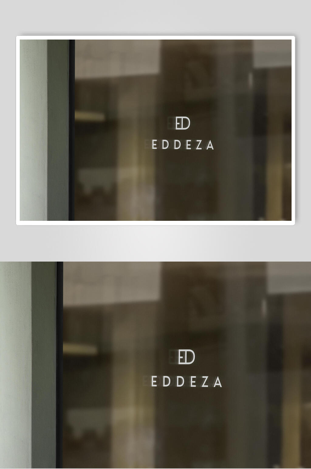 EDDEZA窗贴样机素材
