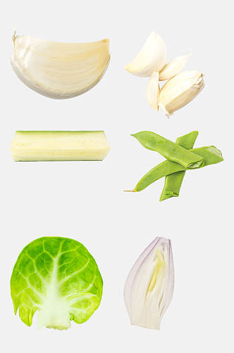 有机蔬菜免抠素材