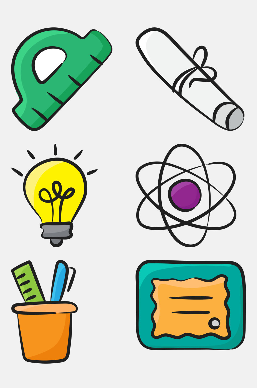学校用具免抠素材素材
