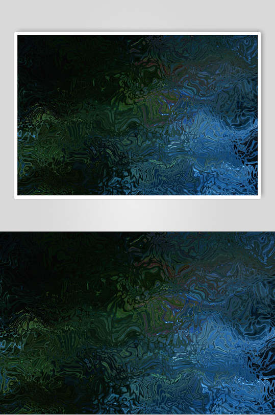 黑蓝渐变液态宇宙图片