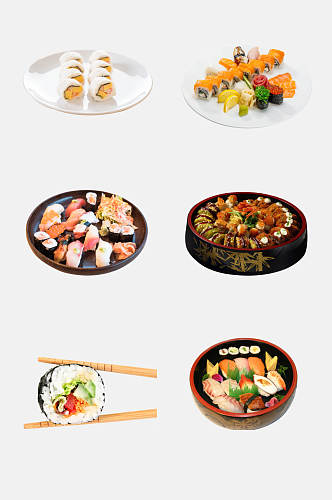 精品日料寿司免抠设计素材