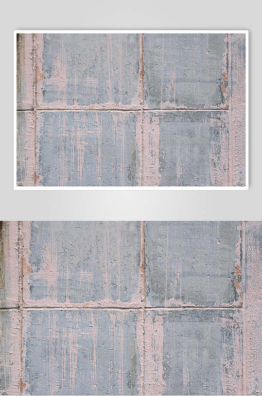 蓝粉破旧大气高端彩色油漆墙面图片