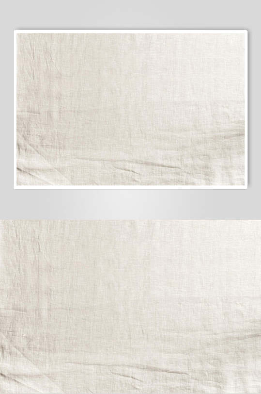纯白布纹棉布麻布图片