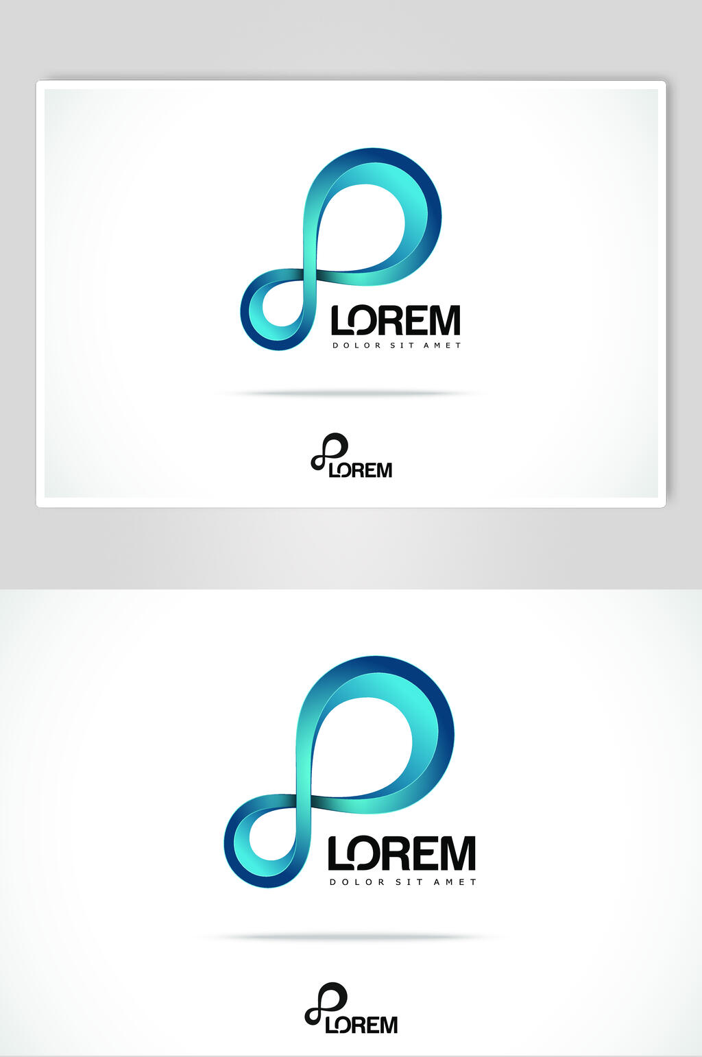 创意简约标志LOGO设计素材