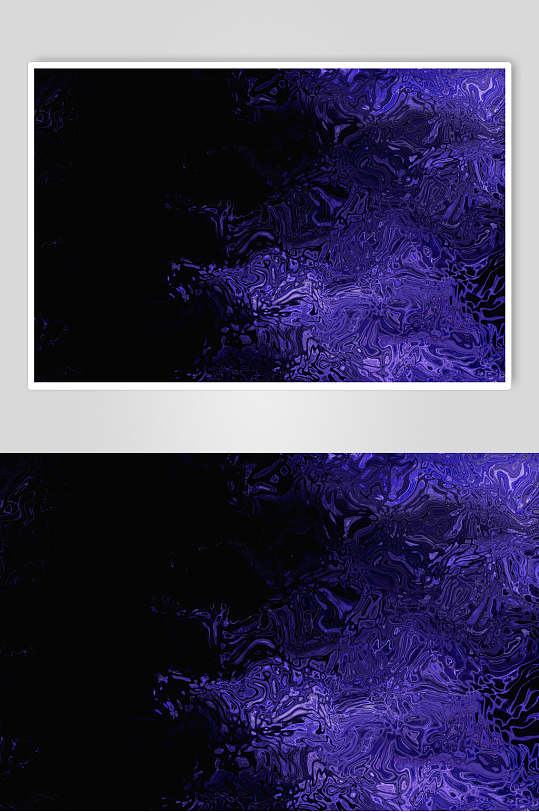 黑紫色液态宇宙图片