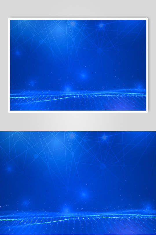 商务大数据蓝色科技图片