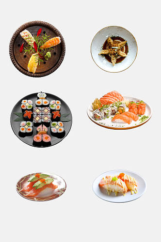 日料寿司免抠素材