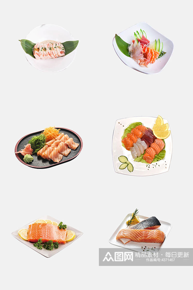 新鲜日料寿司免抠素材素材