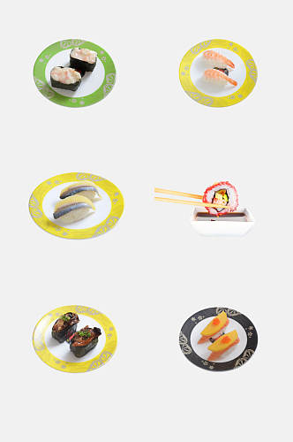 简洁日料寿司免抠设计素材