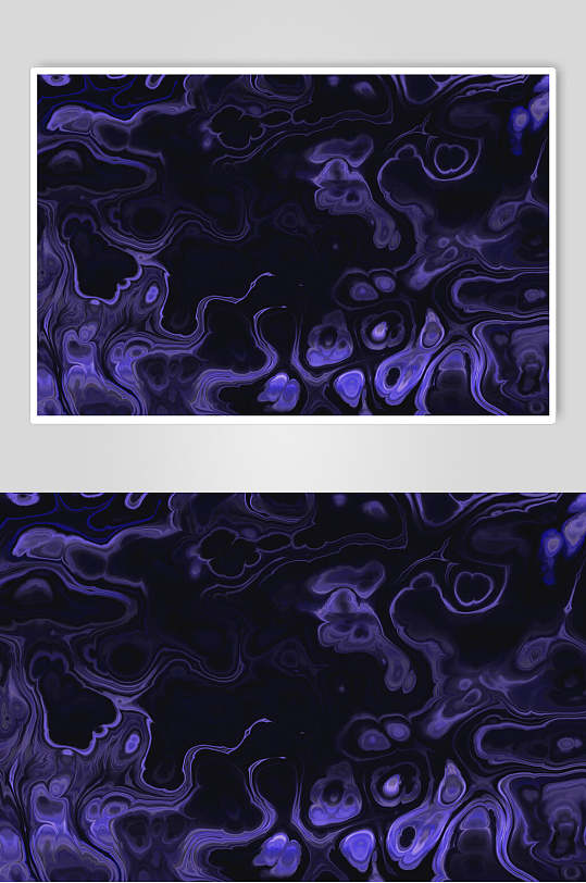 黑紫色液态宇宙图片