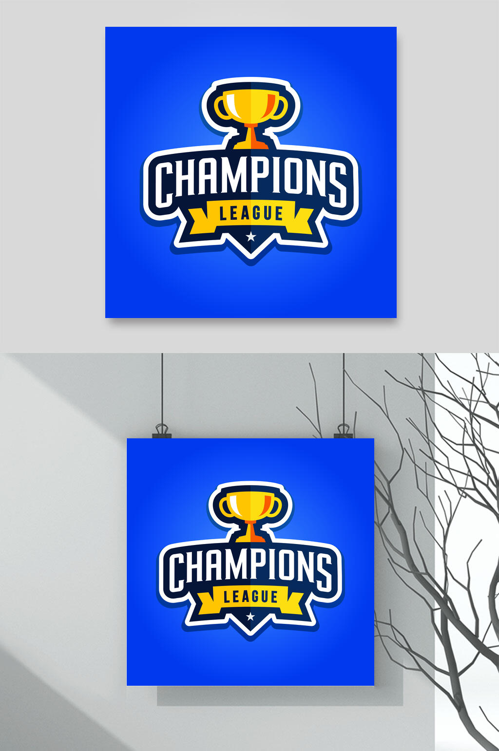 冠军logo设计理念图片