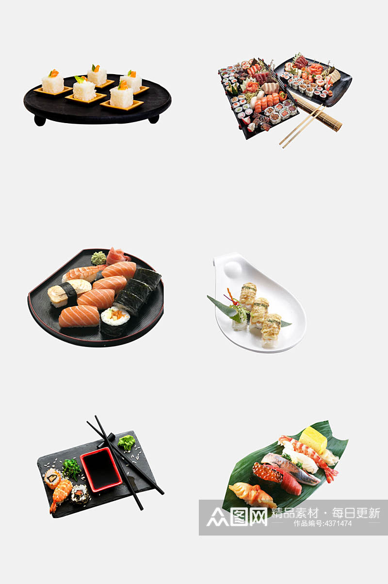 美味美食日料寿司免抠素材素材