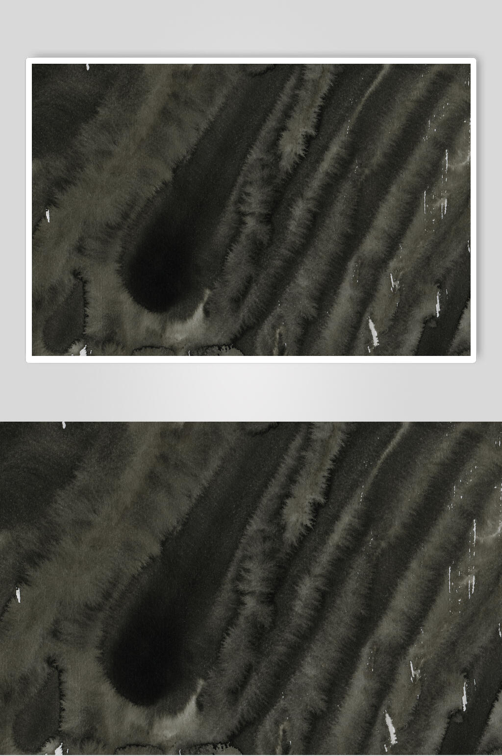 深色纹理大气高端黑色墨水纸质图片素材