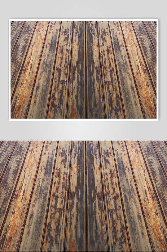锈迹斑驳木台木板图片