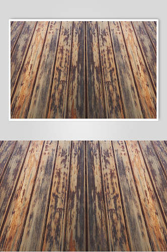 锈迹斑驳木台木板图片