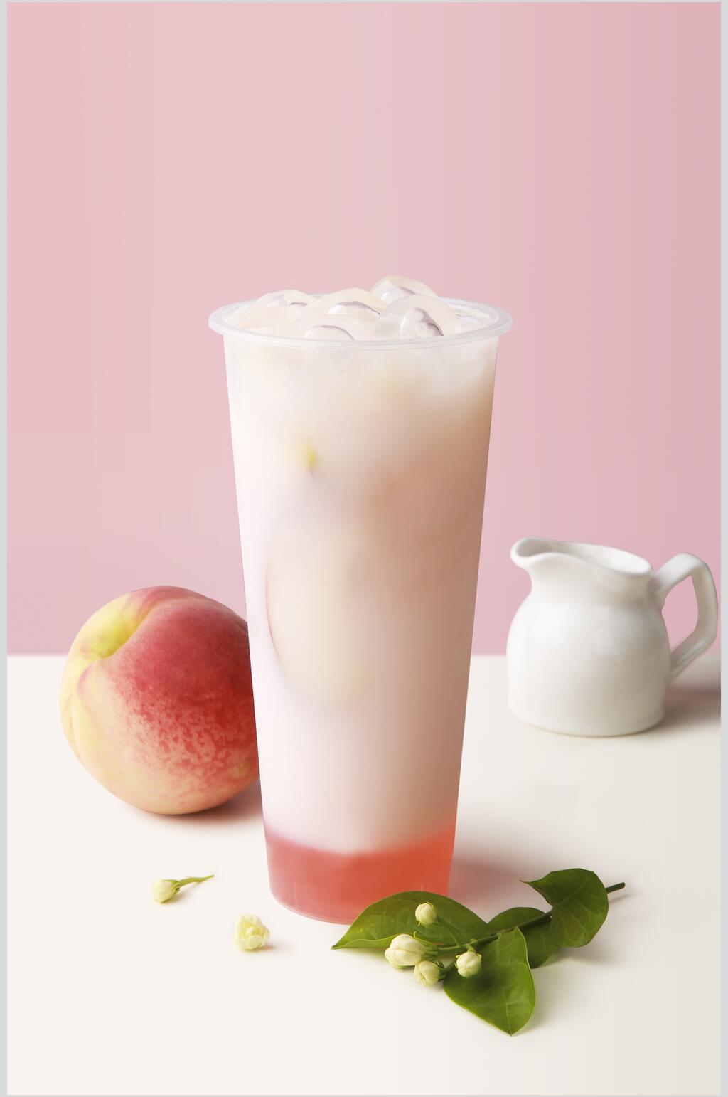 营养奶茶果汁摆拍图片素材
