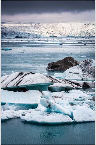 唯美冰川冰雪风景图片