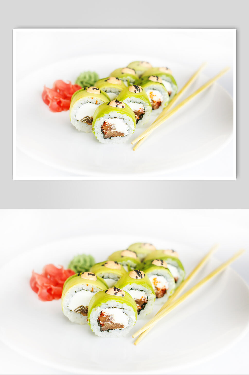 寿司芥末摄影美食图片素材