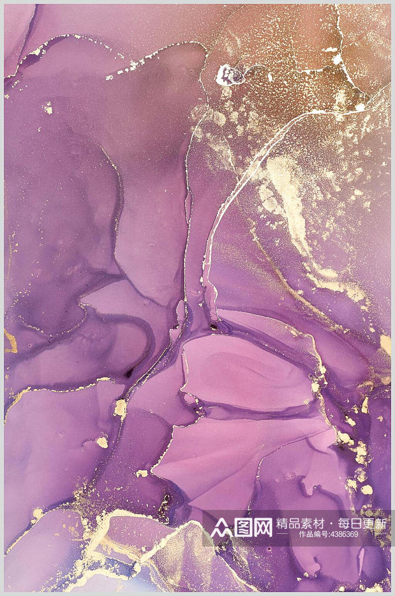 紫色水彩大理石纹图片素材