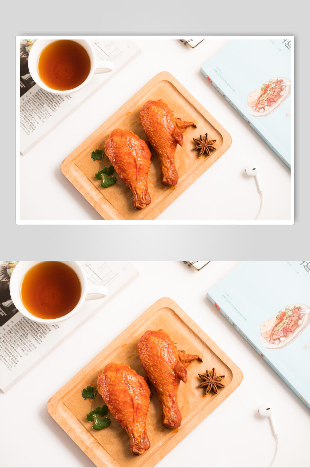 传统韩式炸鸡图片素材
