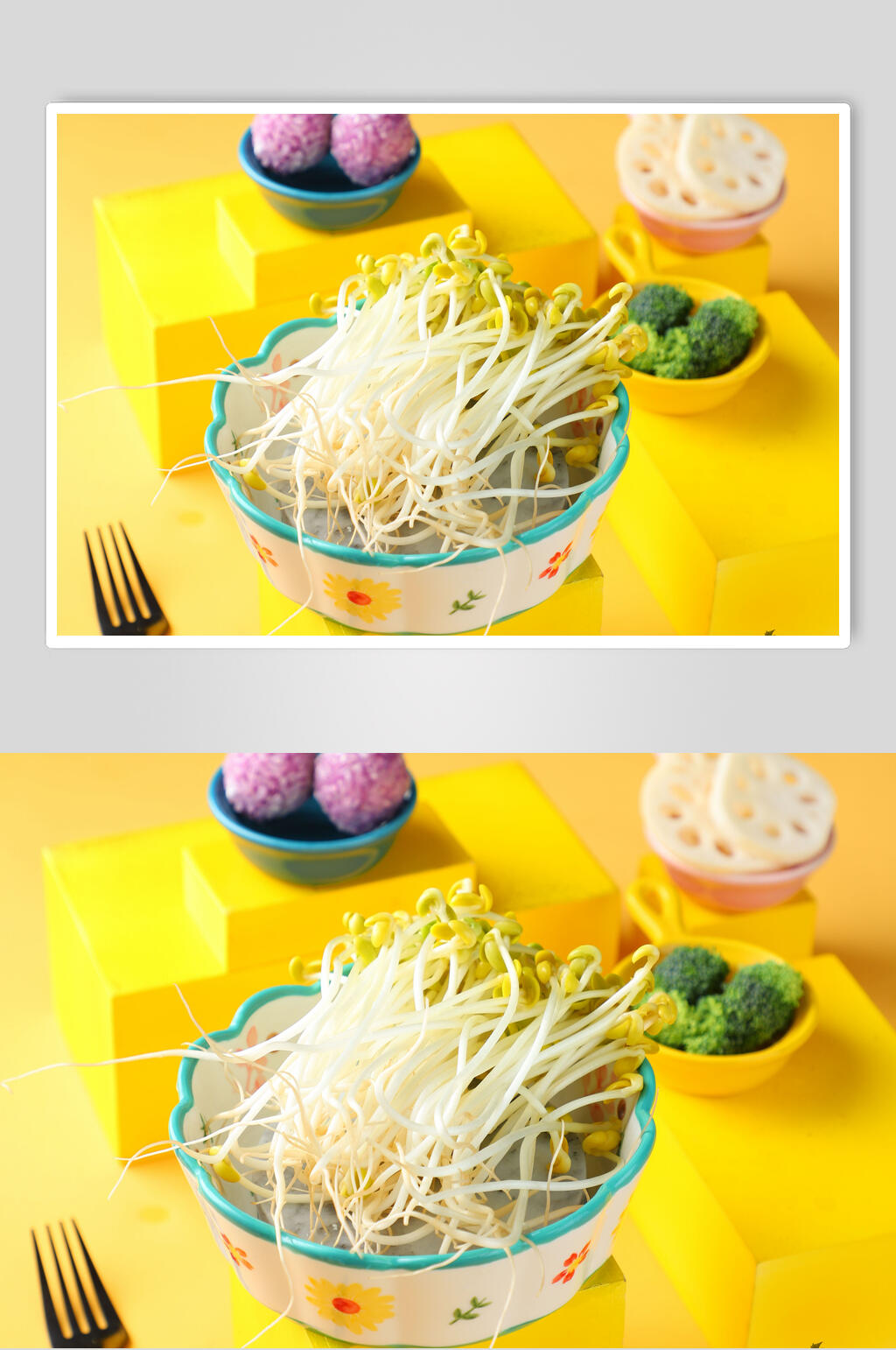 豆芽高清麻辣烫图片素材