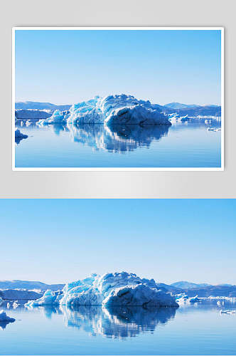 冰川冰山冰雪风景图片