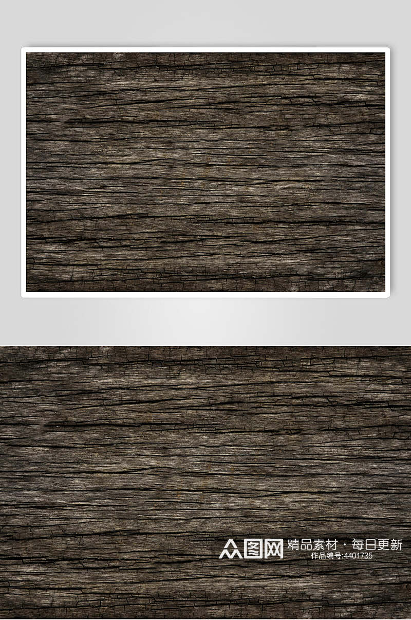 深褐色裂纹自然木木纹面图片素材