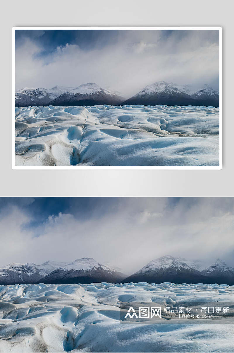 雪山冰川冰雪风景图片素材