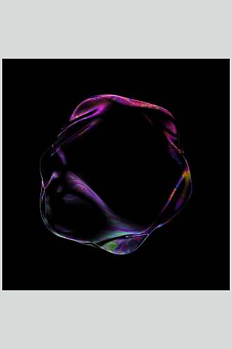 高清形状透明泡泡图片