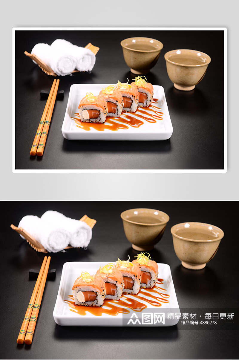寿司日料海鲜摄影美食图片素材