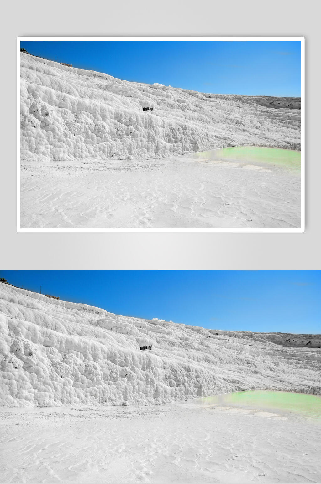 砂砾高原冰川冰雪风景图片素材