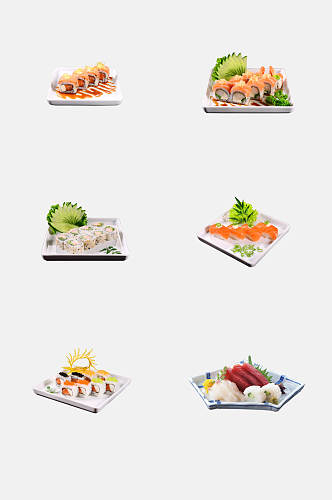 美食摄影图寿司日料免抠素材