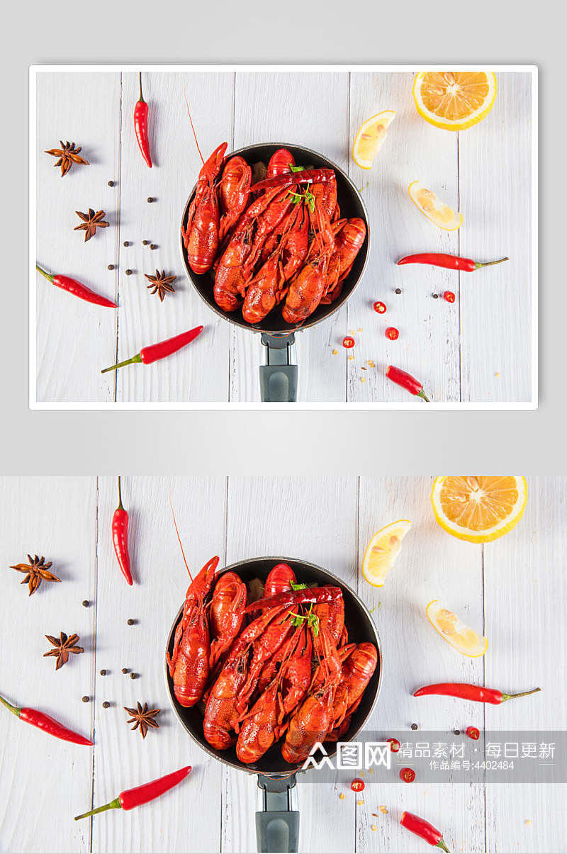 美味红小龙虾图片素材