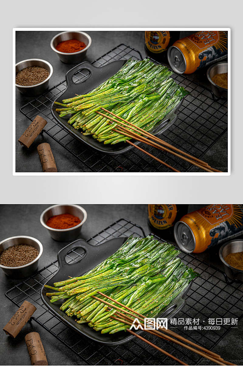 蔬菜烧烤美食高清图片素材