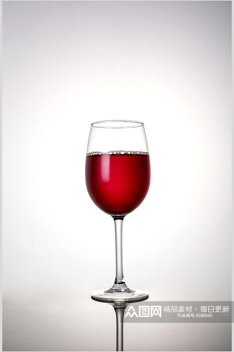 单独一杯红酒摄影图片素材