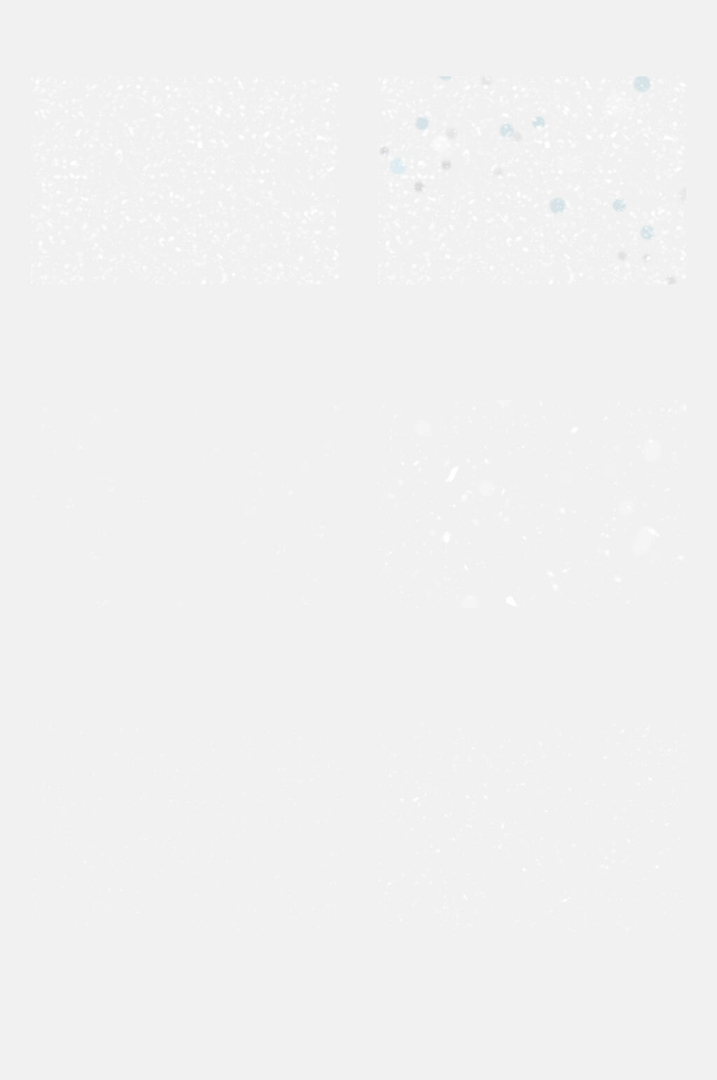 简约时尚雪花彩灯冬天冰框免抠素材素材