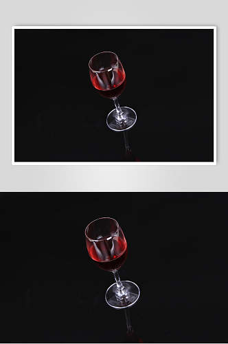 高脚杯红酒摄影图片