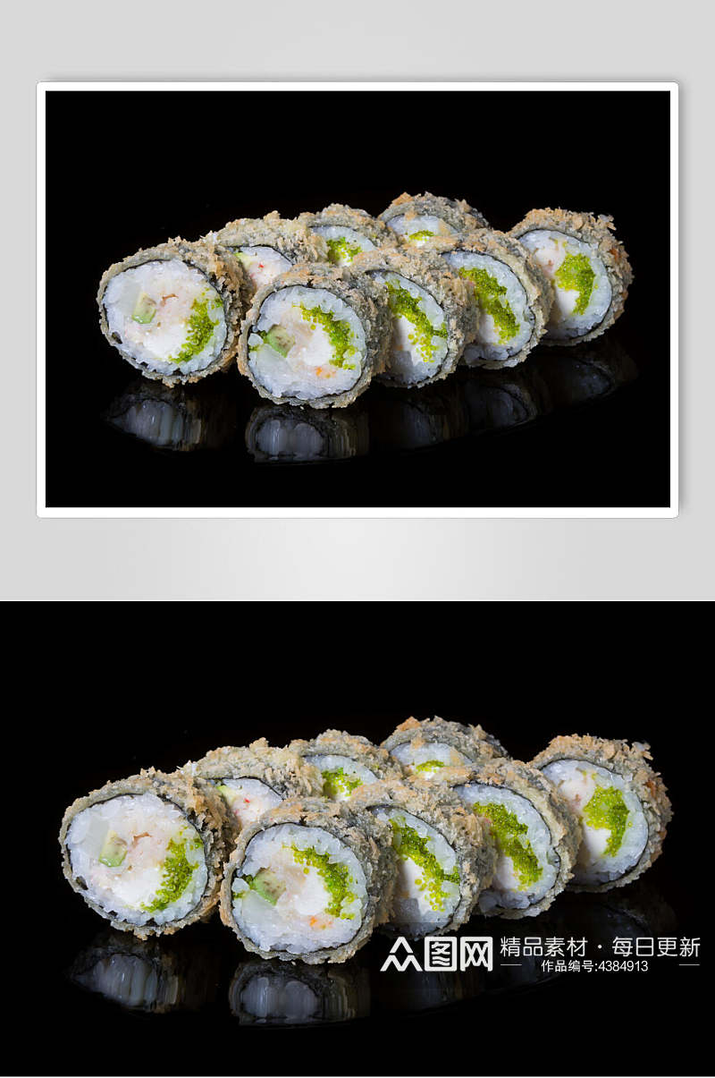 寿司黑胡椒摄影美食图片素材