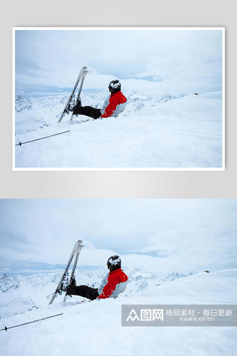 极限实况滑雪图片素材