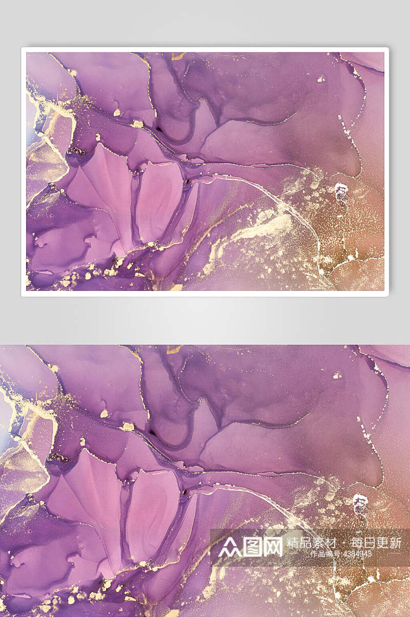 紫色水彩大理石纹图片素材