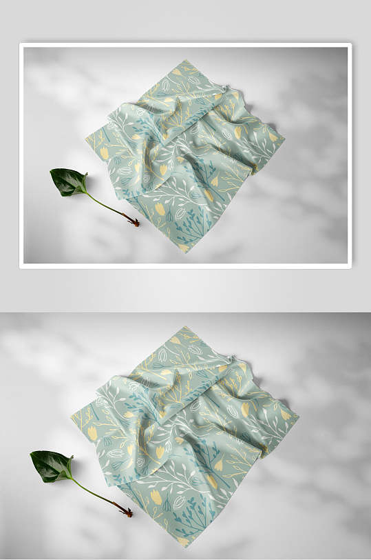 森系丝巾样机