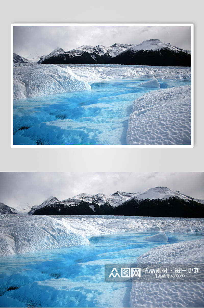 冰雪冰川冰雪风景图片素材