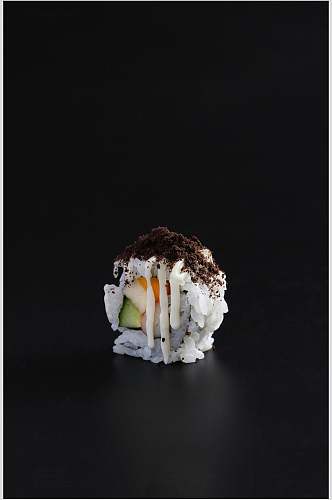 寿海苔奶油司摄影美食图片