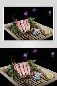 虾基围虾美食图片