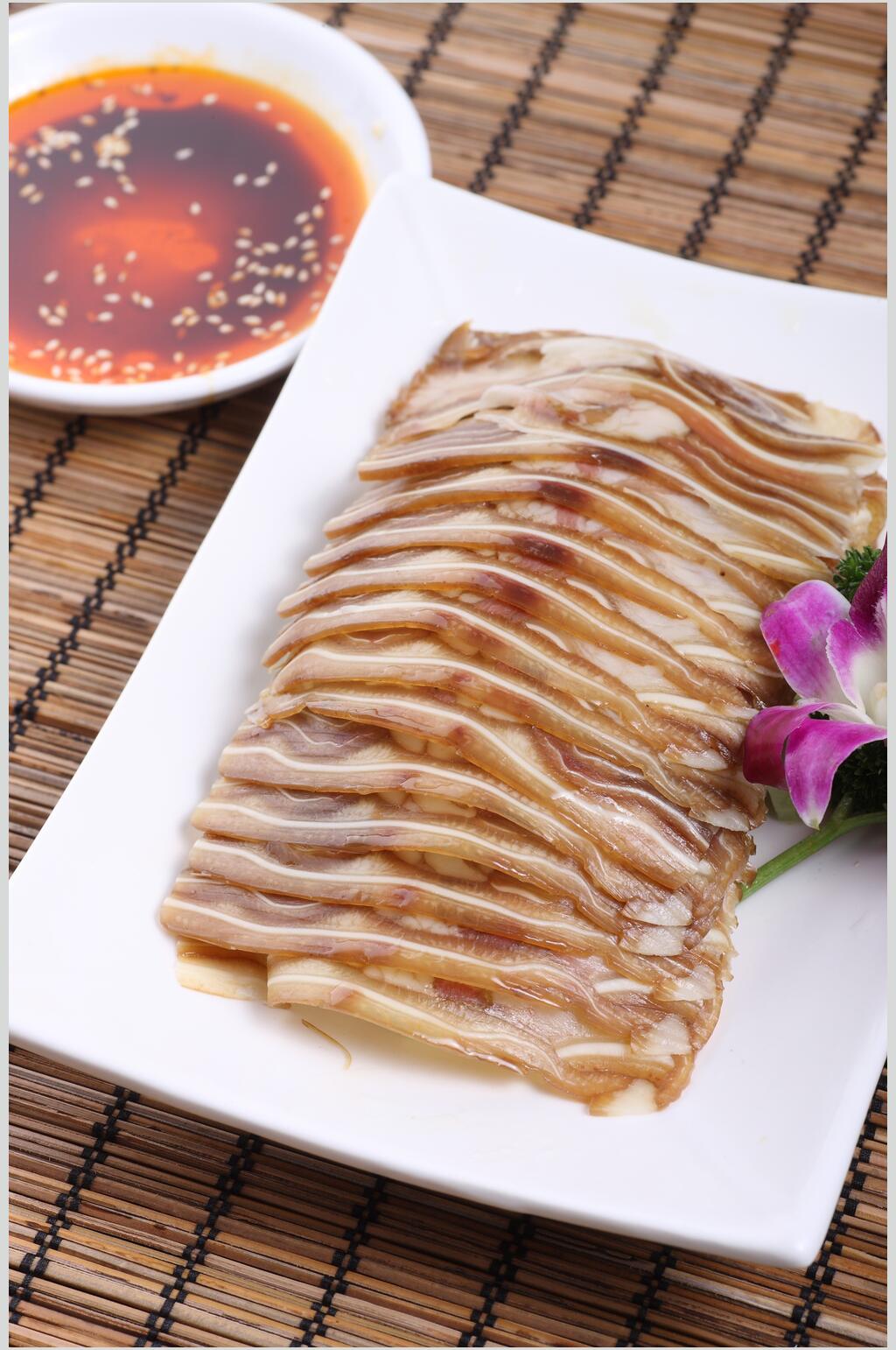 切片儿猪耳朵卤味美食图片素材
