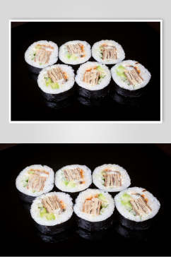 海苔日料寿司摄影美食图片